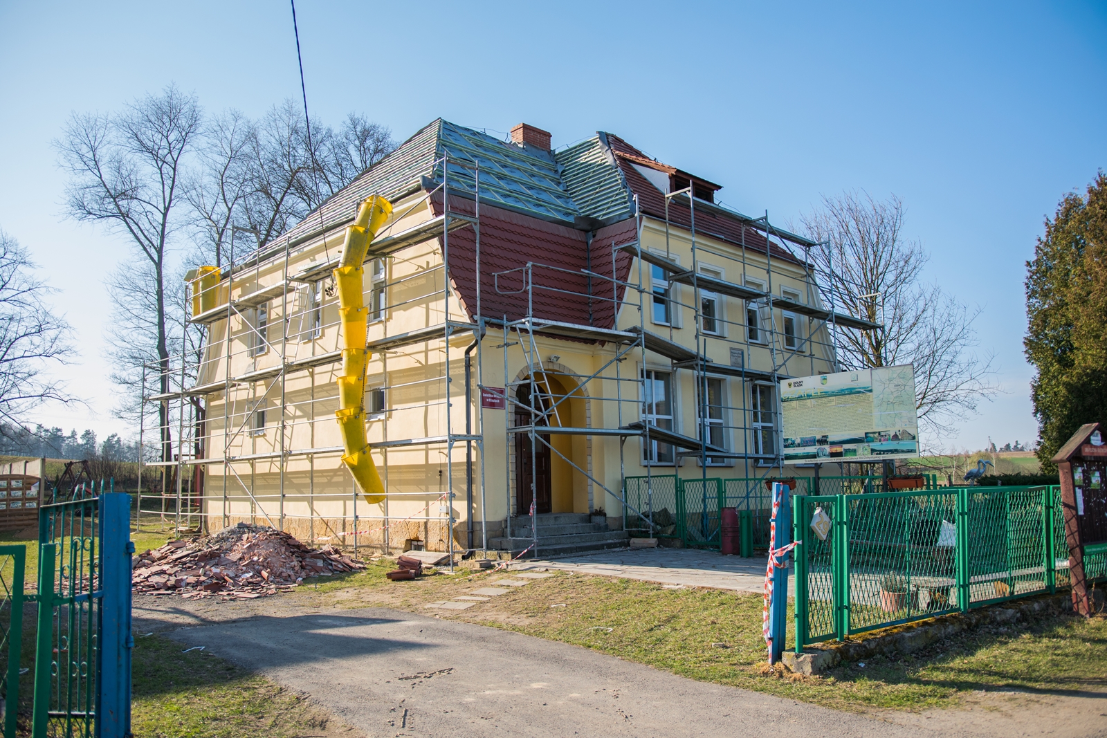 Termomodernizacja budynków użyteczności publicznej Gminy Pielgrzymka